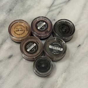 Bare Minerals Foundation Eyeshadow Liner Eye Color Lot of 7 Black Emerald More